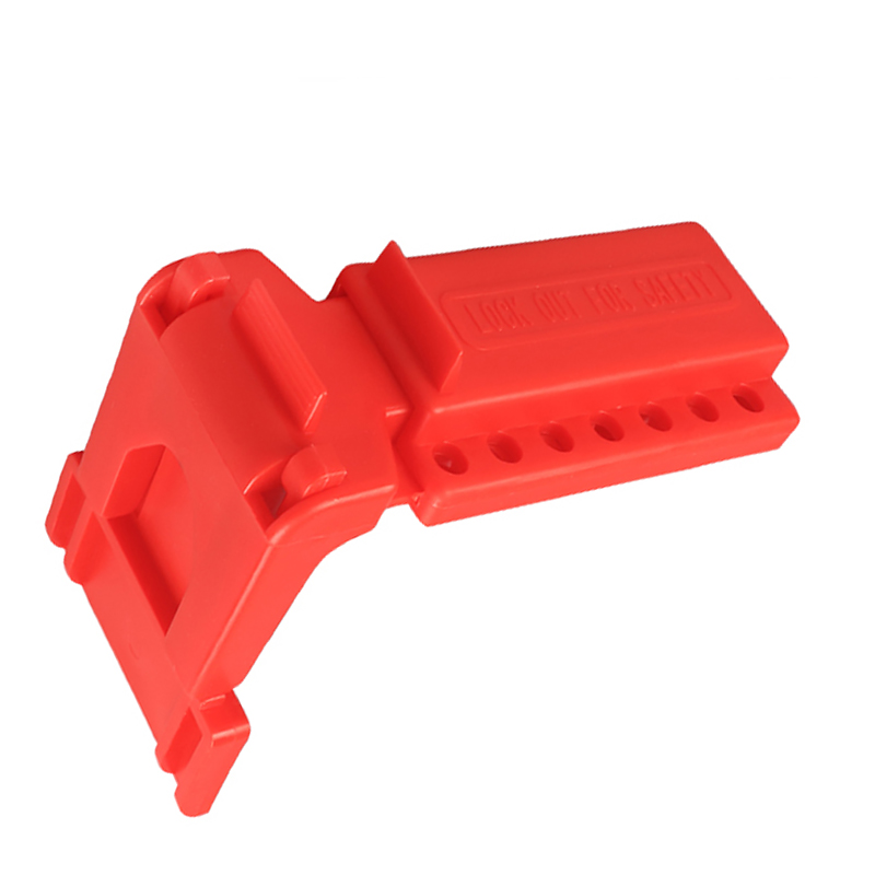 Plastic adjustable ball valve lockout device | BOZZYS